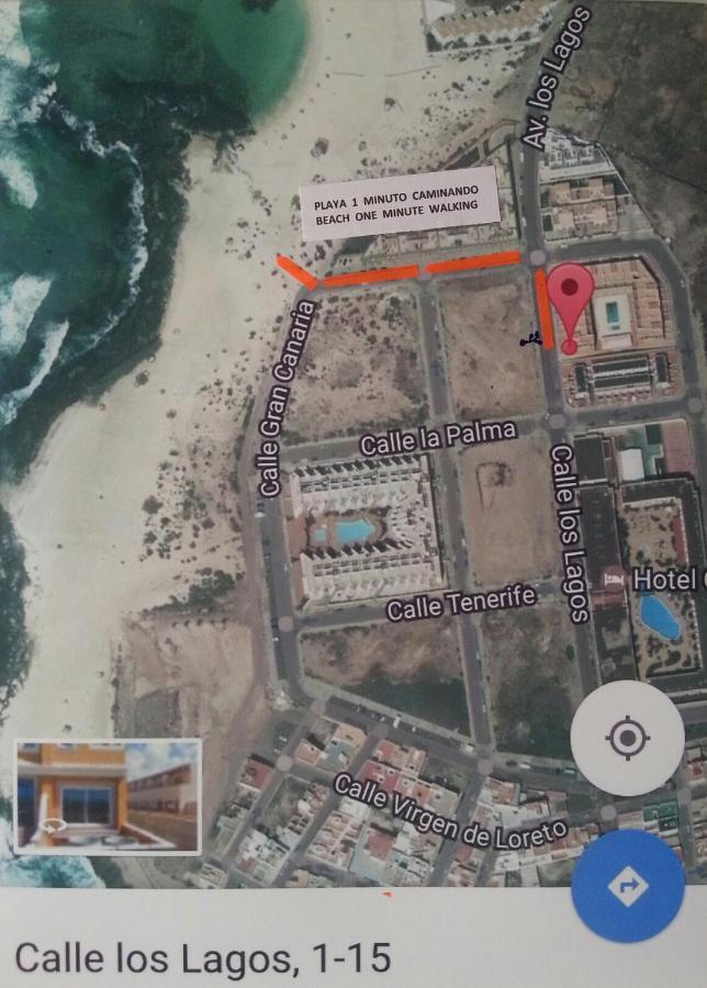 Apartamentos Arenas Blancas De Cotillo Vista Mar Luaran gambar